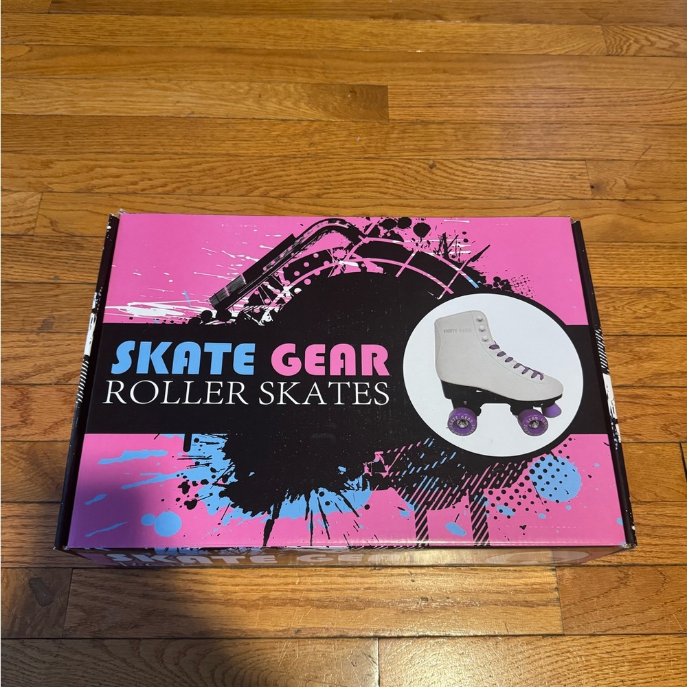 Skate Gear with Purple Wheels